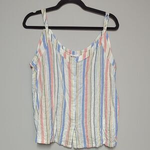Tribal Jeans Striped Tank 